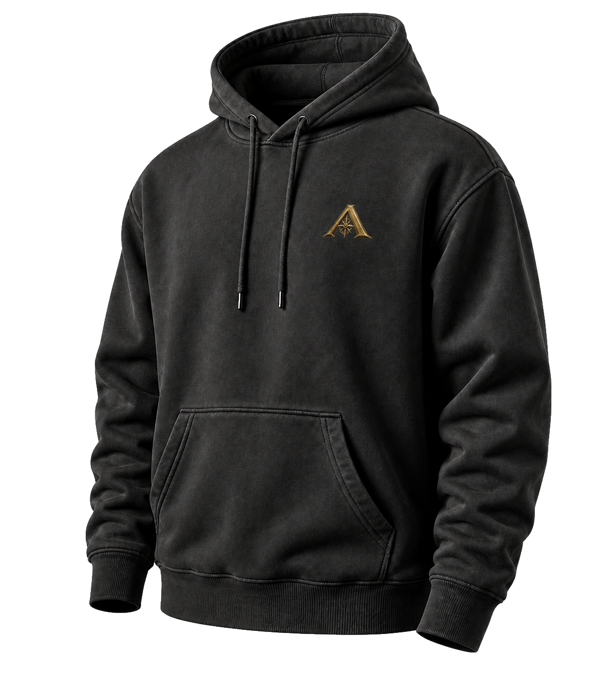 Charcoal AVLR Forge heavyweight hoodie concept